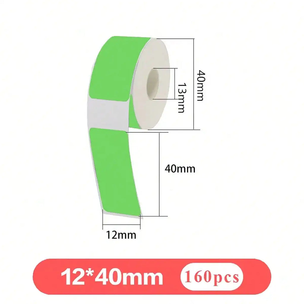 160-Label 12x40mm Thermal Label Roll – view 12