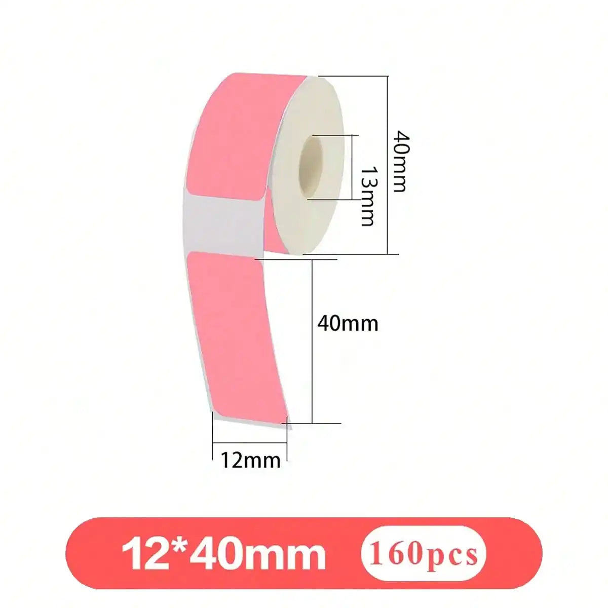160-Label 12x40mm Thermal Label Roll – view 8