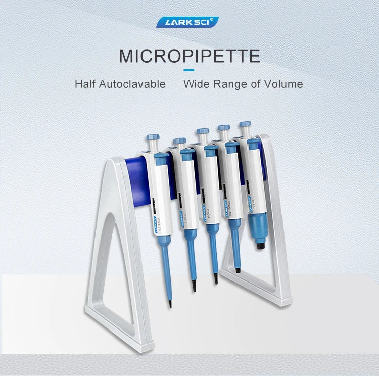 Larksci Equipment Laboratory Pipette Single Channel Pipette Adjustable Micropipette For Pipettor Tips