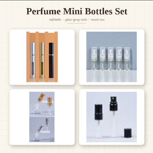 Little Sample Bottles Set