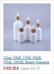 10pcs 5ml Amber Dropper Glass Bottles Cute Essential Oil Bottles with Eye Dropper for Perfume