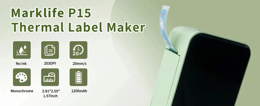 Marklife P15 Portable Thermal Printer