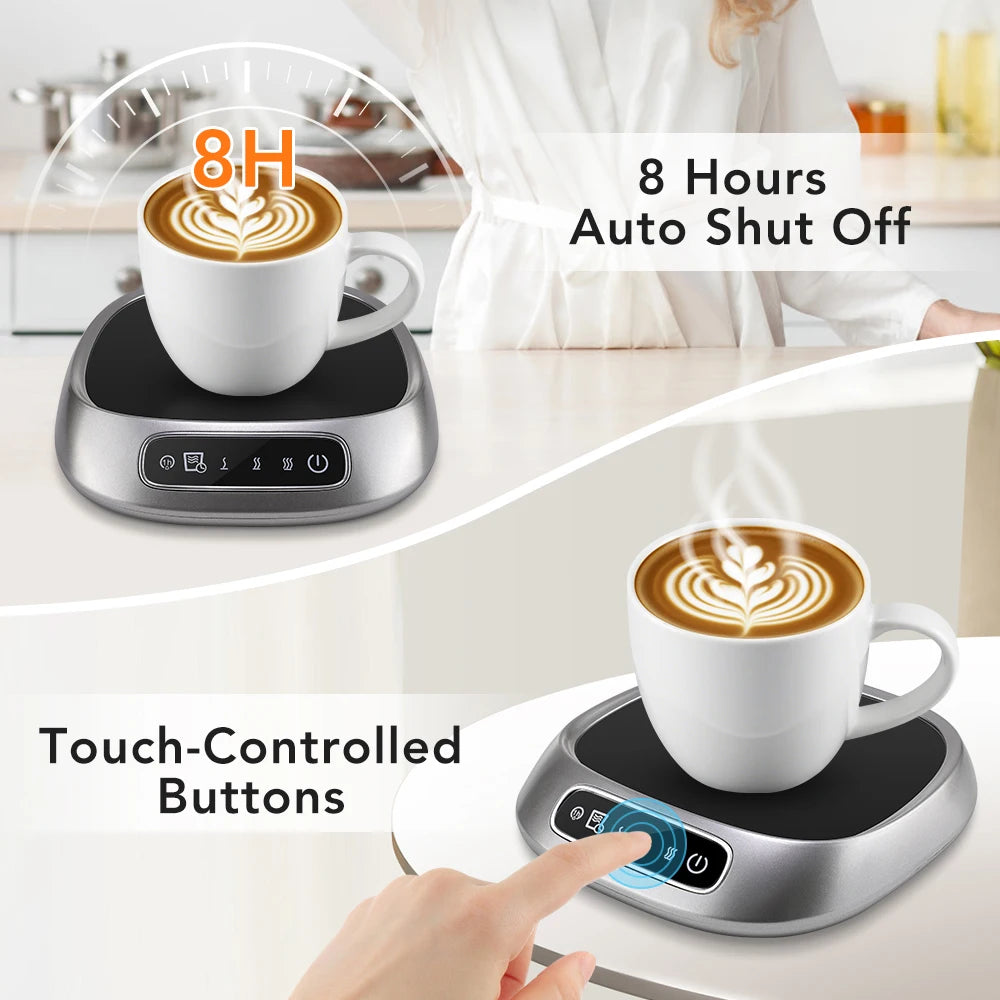 USB Cup Warmer Coffee Smart Constant Temperature Electric Mug Heating Pad Warm Milk Plate Home Office Tea Water Heater Coaster