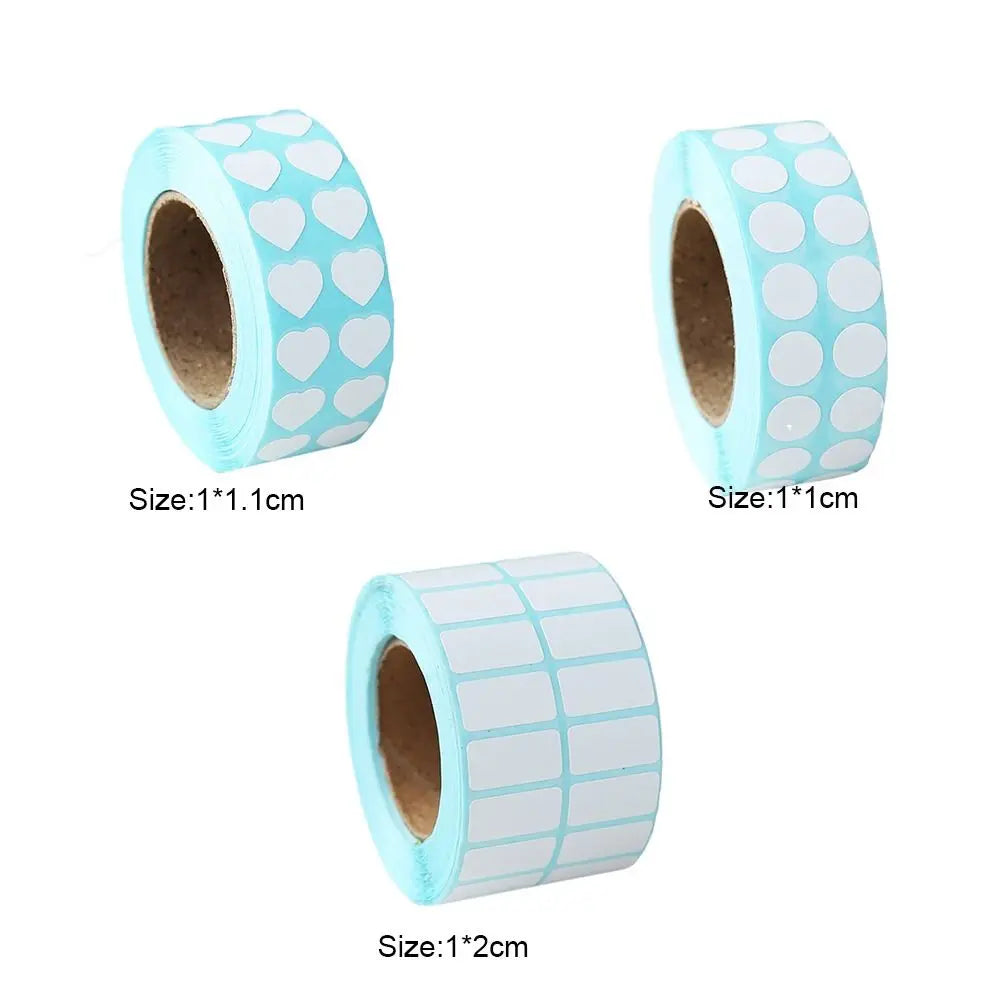 Set of 3000 Blank Write-On Paper Labels – view 6