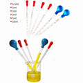 3pcs 10ML 5ML 2ML Glass Graduated Pipettes Transfer Dropper for Liquid Essential Oil Fluid and Liquid Pipettors