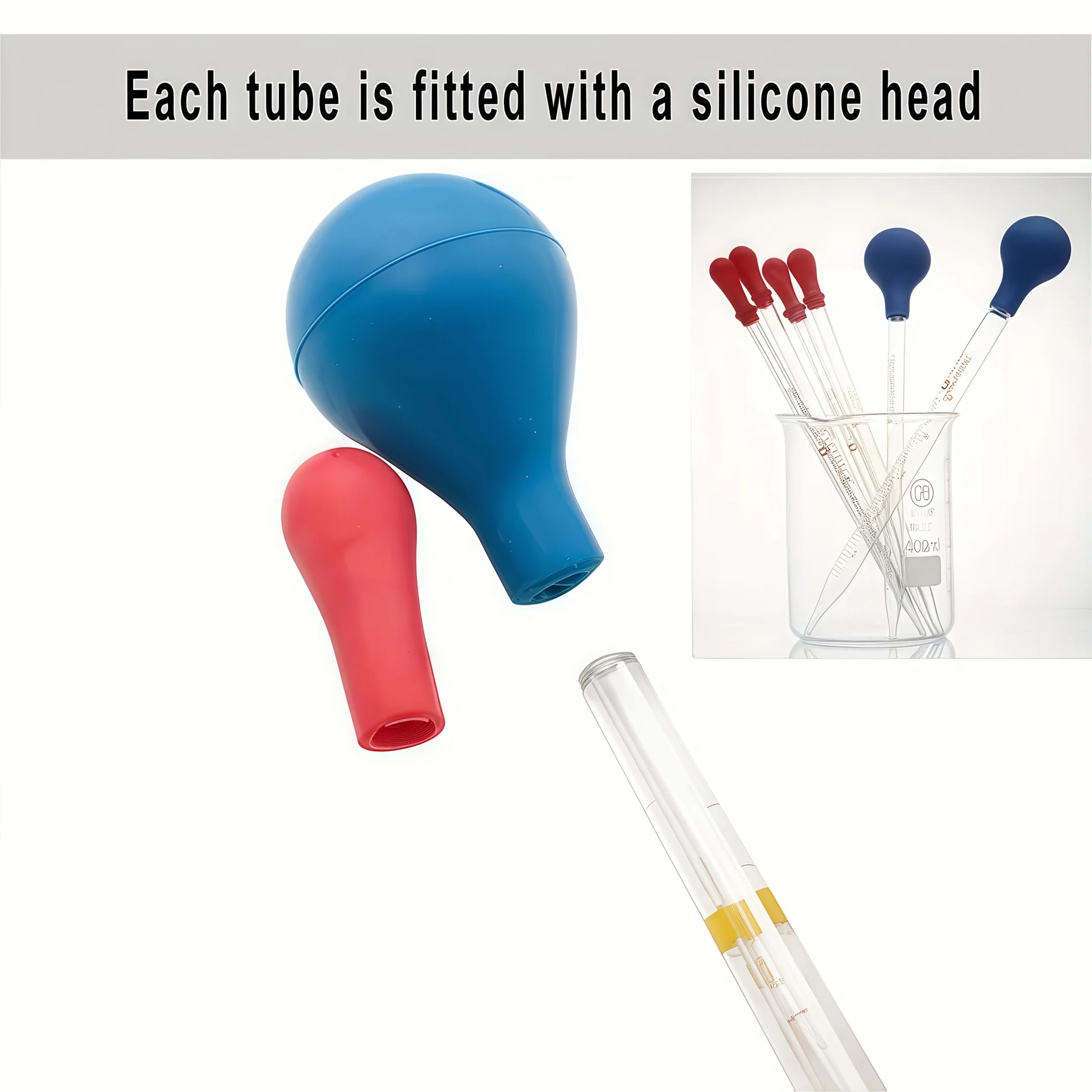 Glass pipette, glass dropper 3ML/10ML with glass stirring rod, cleaning brush 2PCS/4PCS