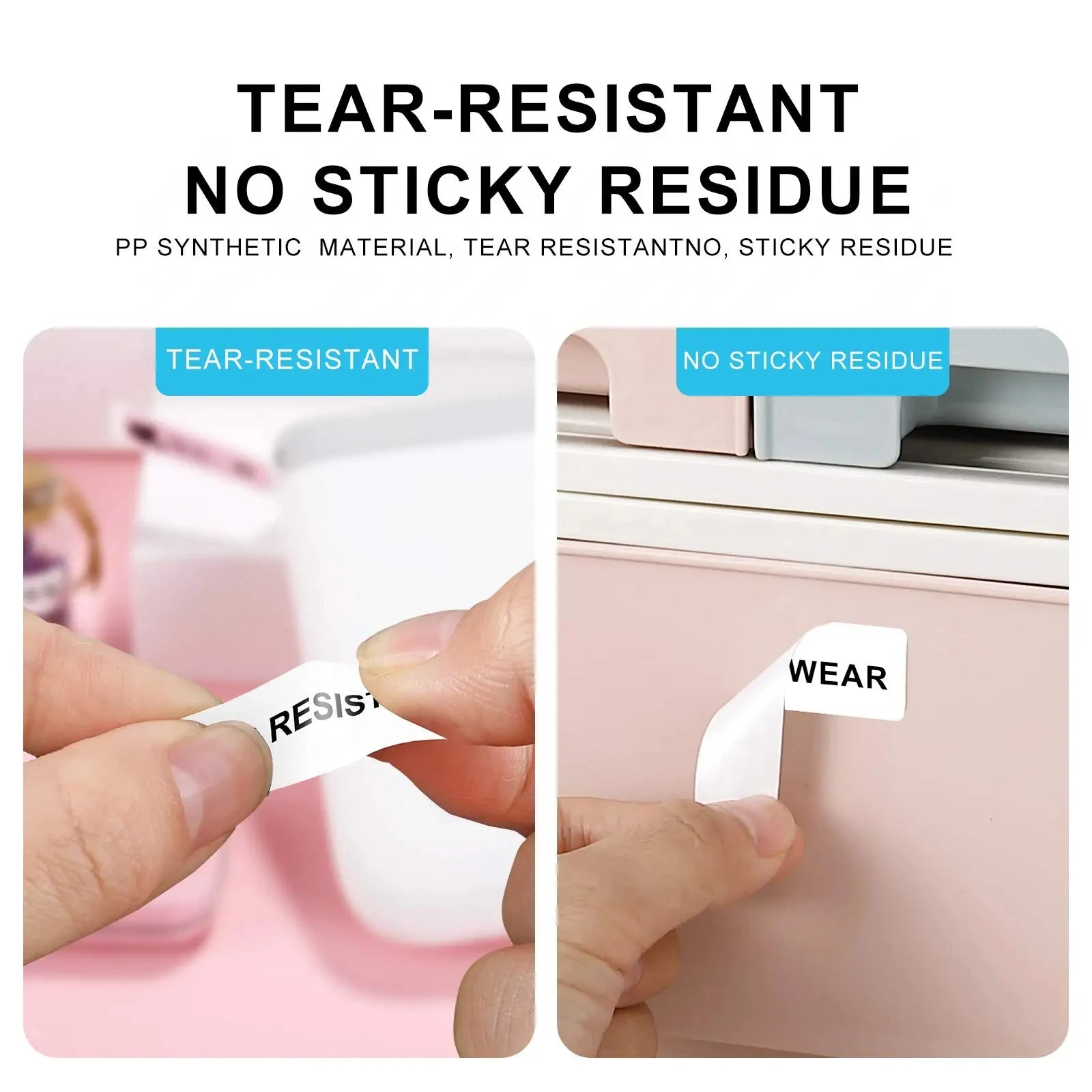 Thermal Label Tape Roll for Mini Label Printers – view 9