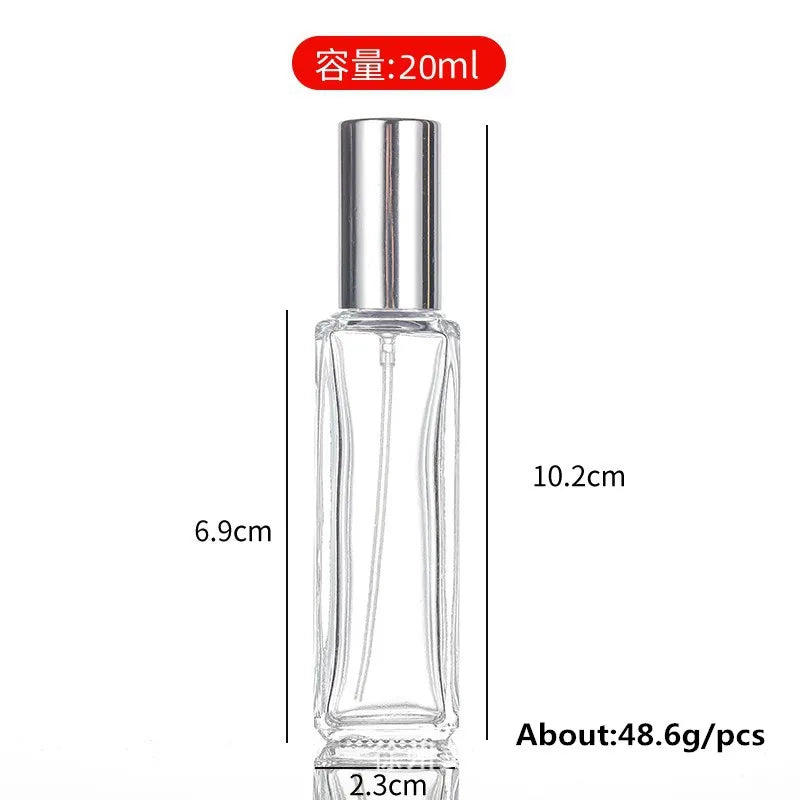 Set of 10 3-50ml Glass Spray Bottles – view 10