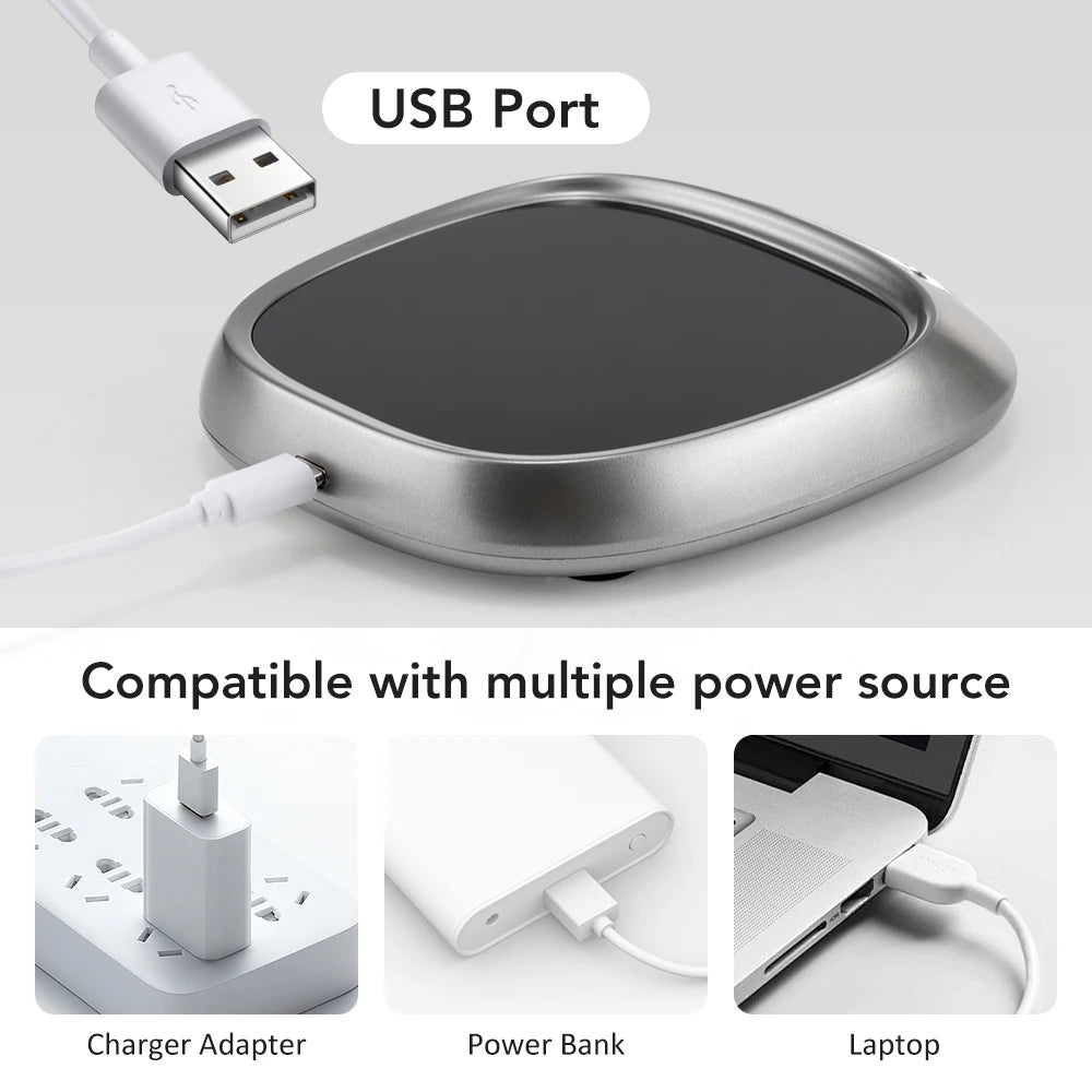 USB Cup Warmer Coffee Smart Constant Temperature Electric Mug Heating Pad Warm Milk Plate Home Office Tea Water Heater Coaster