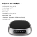 USB Cup Warmer Coffee Smart Constant Temperature Electric Mug Heating Pad Warm Milk Plate Home Office Tea Water Heater Coaster