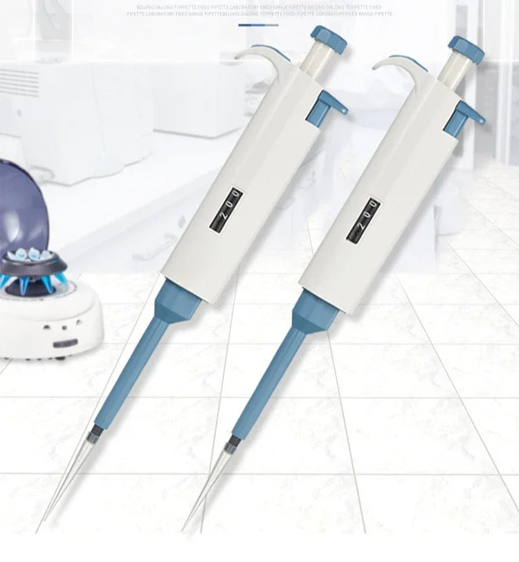 100-1000ul Laboratory Pipette Plastic Single Channel Digital Adjustable Micropipette Lab Equipment With Pipette Tips