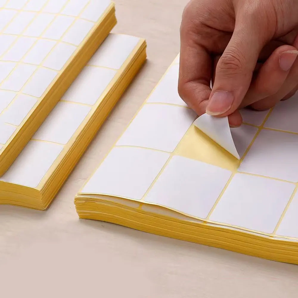 Square Matte Write-On Labels
