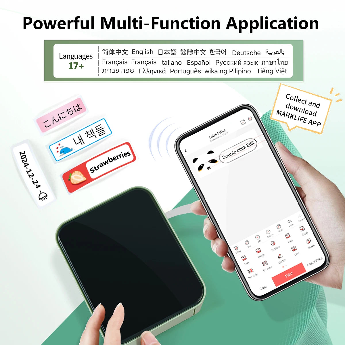 Marklife P15 Portable Thermal Printer