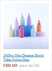 10pcs 5ml Amber Dropper Glass Bottles Cute Essential Oil Bottles with Eye Dropper for Perfume