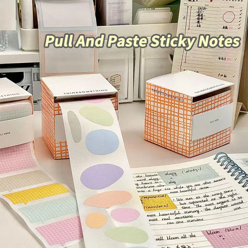 Set of 100 Pull-Out Sticky Notes