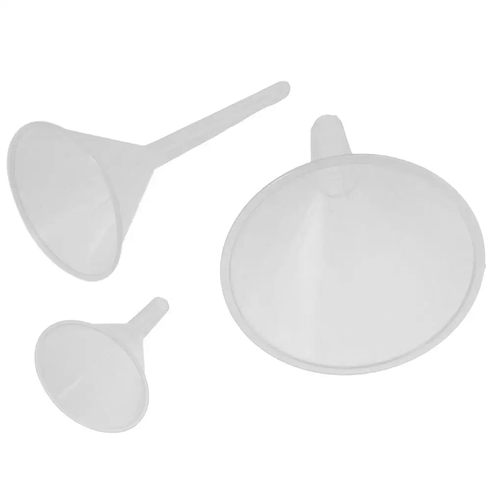 Clear Plastic Funnel Set – view 2