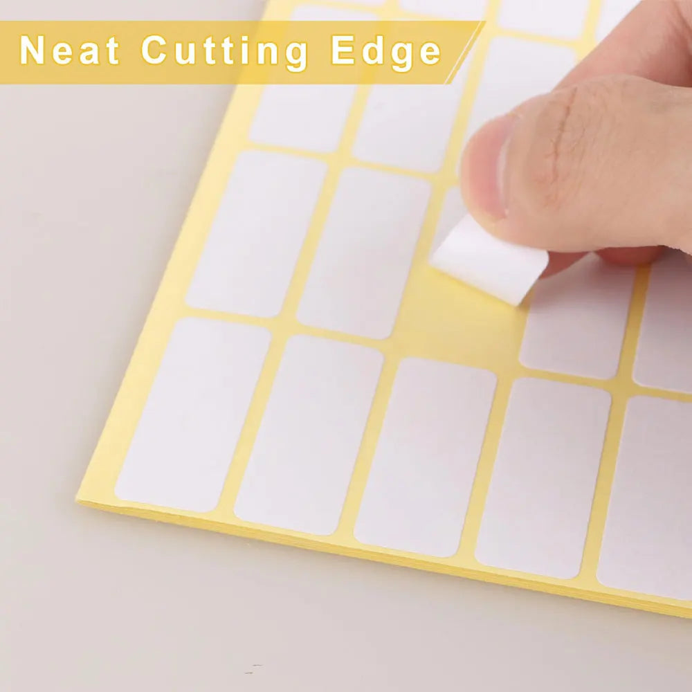 Square Matte Write-On Labels – view 3