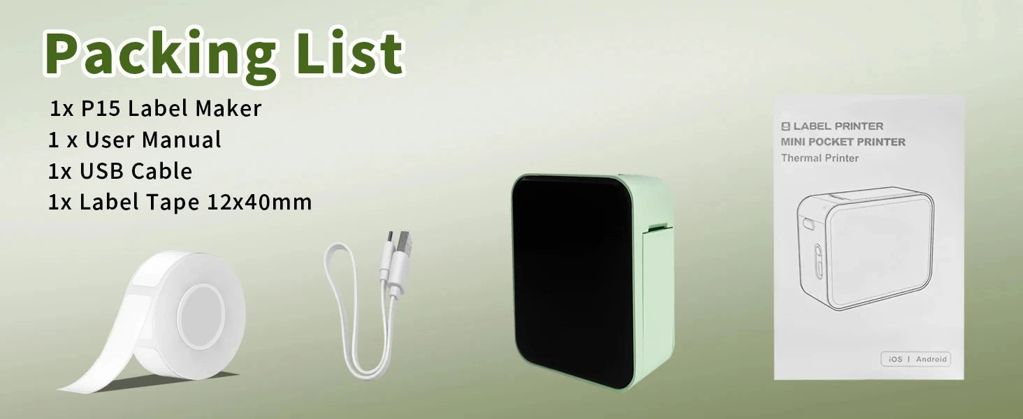 Marklife P15 Portable Thermal Printer