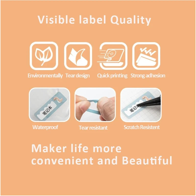 15mm Continuous Waterproof Thermal Label Tape – view 3