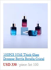 10pcs 5ml Amber Dropper Glass Bottles Cute Essential Oil Bottles with Eye Dropper for Perfume
