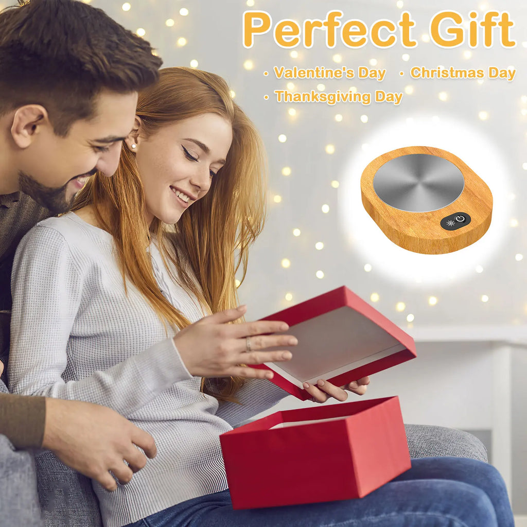 Electric Heater Cup Mug Warmer Coffee Mug USB Mug Warmer Heater Warm Mat Constant Temperature Coaster For Home Office Gifts