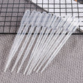 10/100Pcs Plastic Pipettes 3ml Transparent Transfer Pipette Droppers Epoxy Resin Casting Scientific Experiment Liquid Extraction