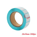 Set of 3000 Blank Write-On Paper Labels – view 13