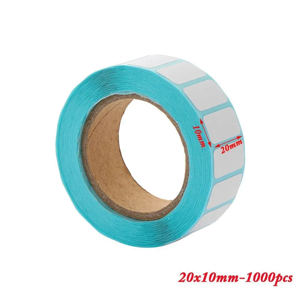 Set of 3000 Blank Write-On Paper Labels – view 13